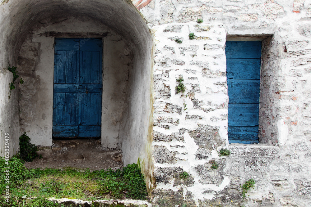 old door in the house