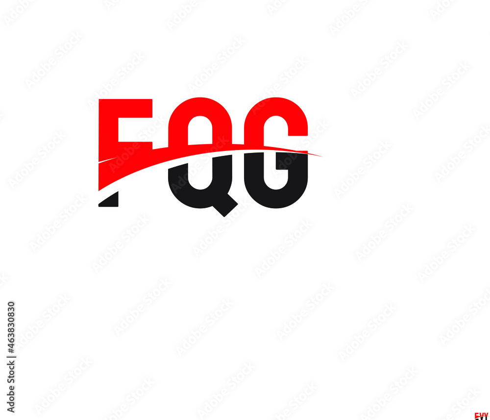 FQG Letter Initial Logo Design Vector Illustration FQG Letter Initial Logo Design Vector Illustration