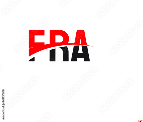 Free Download FRA Letter Initial Logo Design Vector Illustration - GFXLoad
