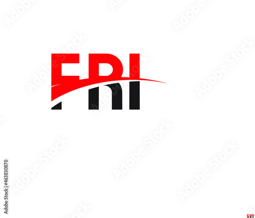 FRI Letter Initial Logo Design Vector Illustration