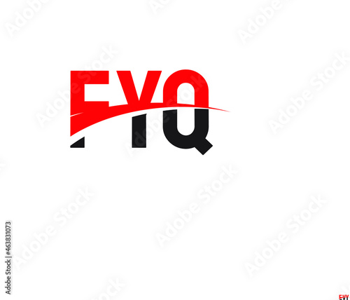 FYQ Letter Initial Logo Design Vector Illustration © Rubel