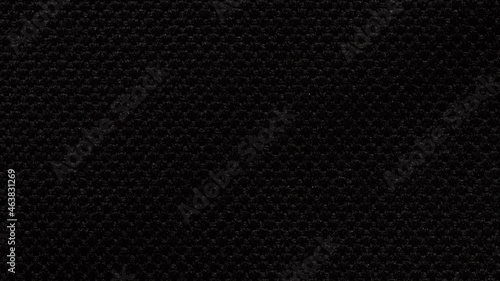 Dark cloth texture map photo by macro lens close up.