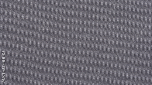 Grey cloth cotton shirt closeup macro for background texture map on surface.