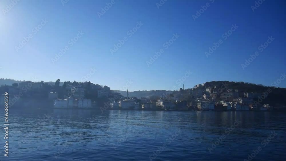 Sailing boats in Bosporus strait, Istanbul Sailing boats in Bosporus strait, Istanbul
