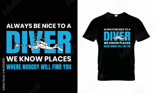 Best Scuba Diving T Shirt