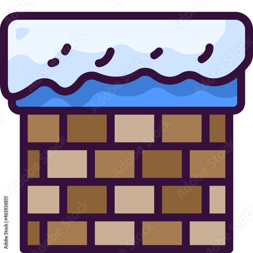 chimney line icon