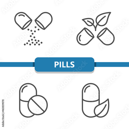 Pills Icons