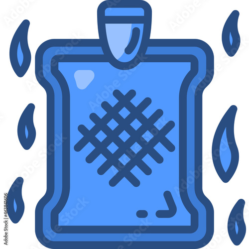 hot water bottle Two Tone icon