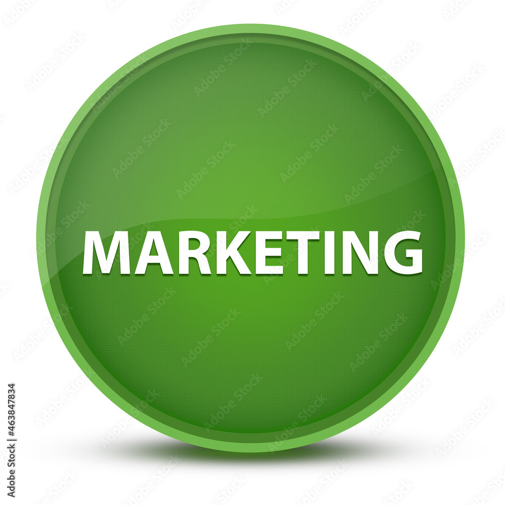 Marketing luxurious glossy green round button abstract Marketing luxurious glossy green round button abstract