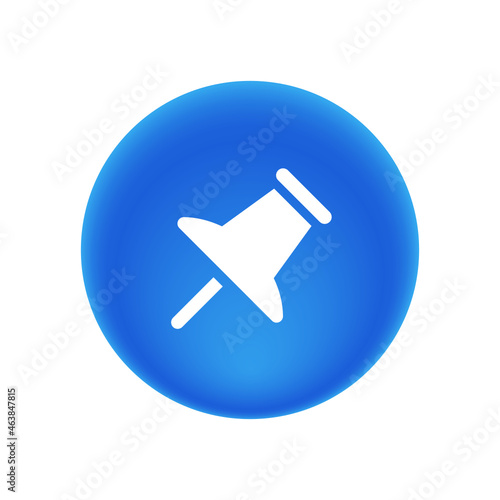 Push Pin - Sticker