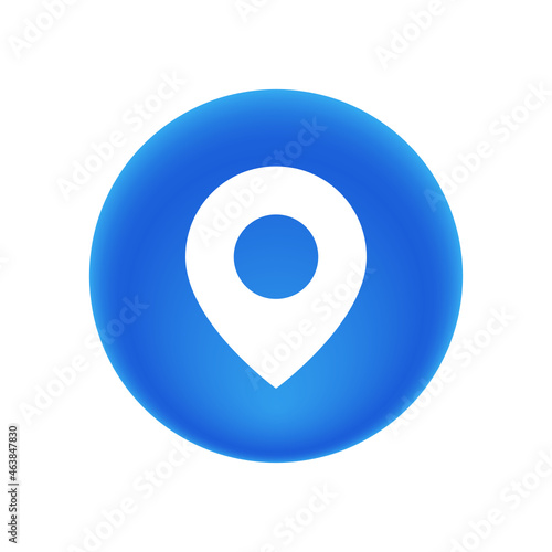 Map Point - Sticker