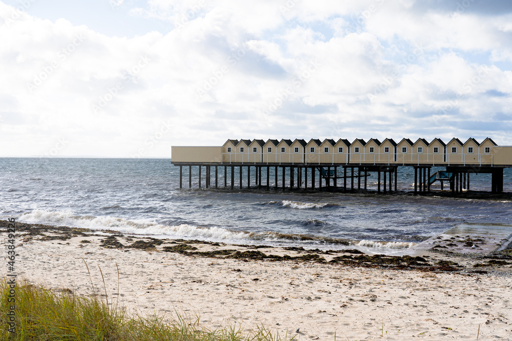 Public old bathhouse in Helsingborg, Sweden.