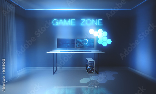 Interior for computer games...