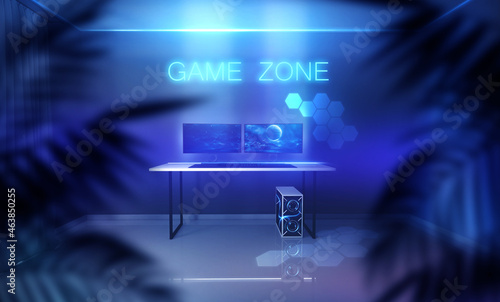 Interior for computer games...