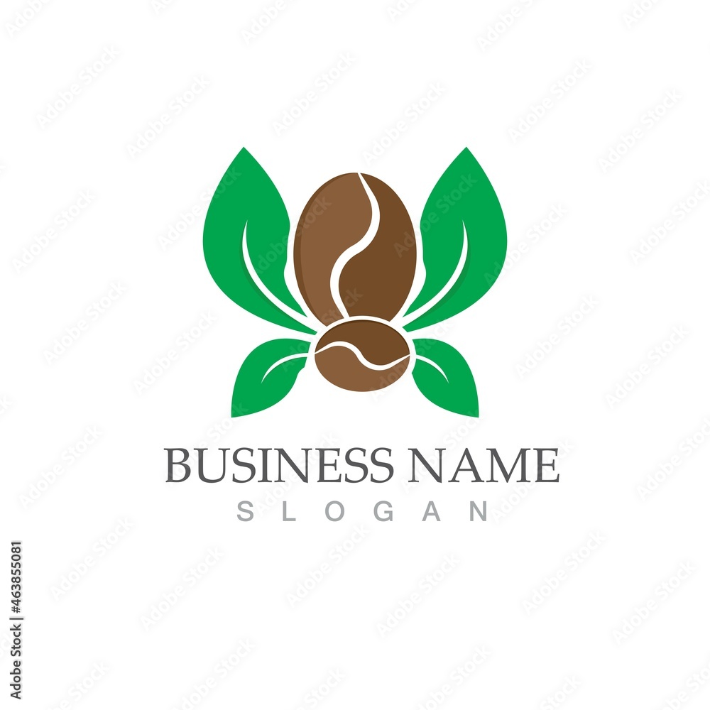 coffee bean icon vector coffee bean icon vector