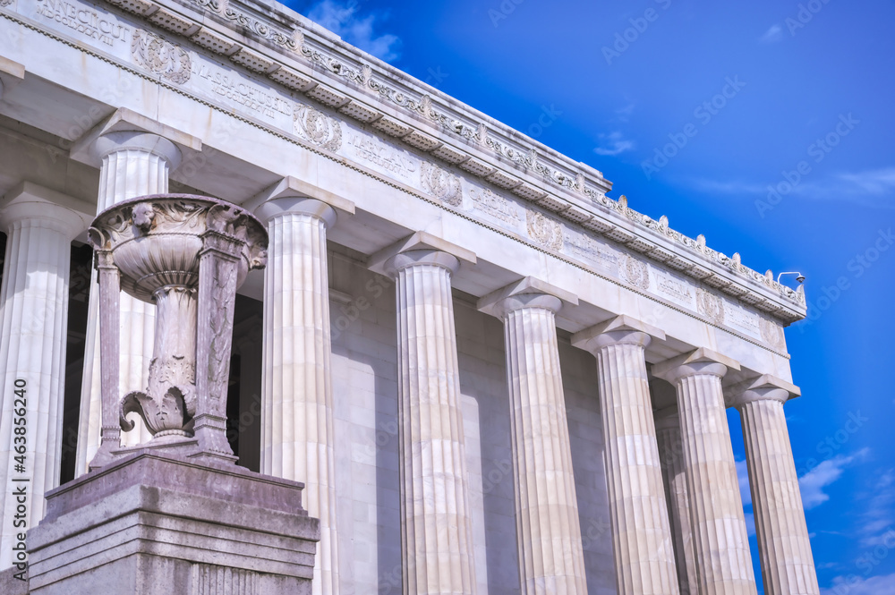 The Lincoln Memorial in Washington, D.C.