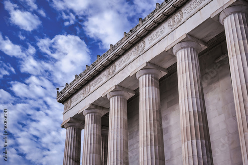 The Lincoln Memorial in Washington, D.C.