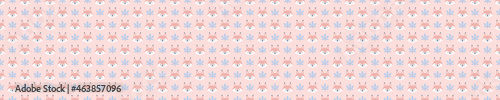 Seamless pattern with happy squirrels. Cute and childish design for fabric, textile, wallpaper, bedding, swaddles, toys or gender-neutral apparel. Simple and sweet print for nursery decor or wall art.
