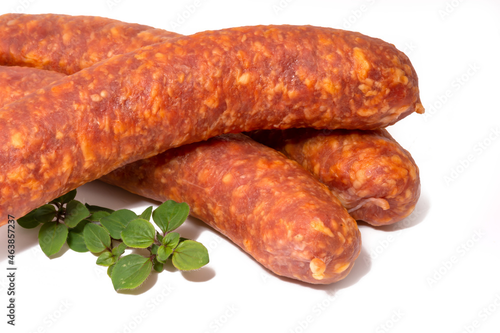 Fränkische geräucherte Bauernbratwurst Fränkische geräucherte Bauernbratwurst