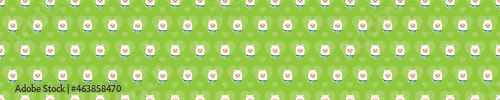 Seamless pattern with alpacas and hearts