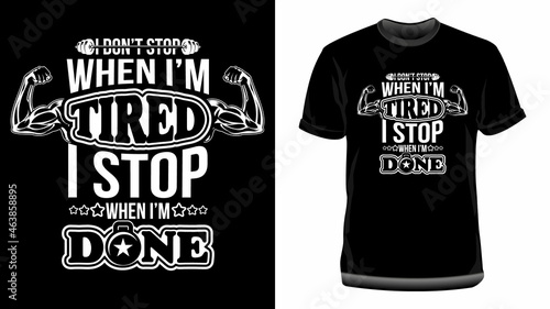 Motivational and Inspirational typography T Shirt Design, Gym T Shirt, Fitness T Shirt Design, Motivational and Inspirational Quotes for fitness T Shirt Design.