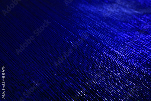 Blue velvet fabric texture used as background. Empty Bluefabric background of soft and smooth textile material. There is space for text.. photo