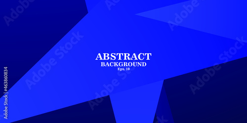 Abstract geometric dark-blue backgrounds were also suitable for the social media, website, banner, poster.