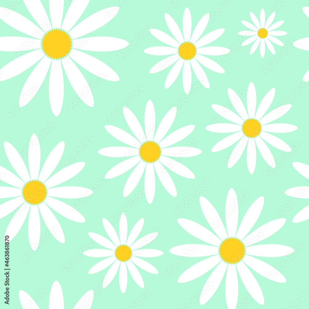Abstract Floral Seamless Pattern With Hand Drawn Abstract Floral Seamless Pattern With Hand Drawn