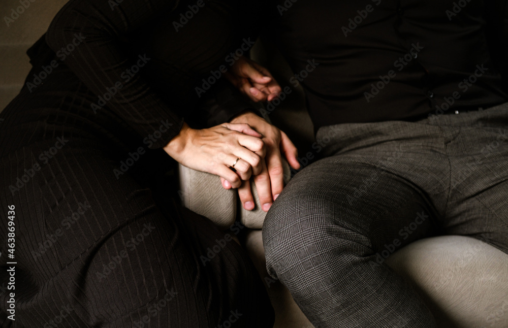 Close up hands of man and woman in love. Blurred for a background. Close up hands of man and woman in love. Blurred for a background.