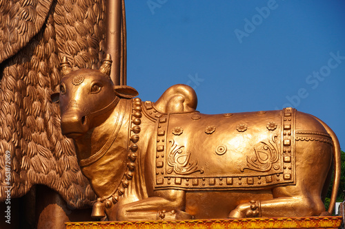nandi bail images hd nandi pet animal of mahadev shiva close up statue image photo