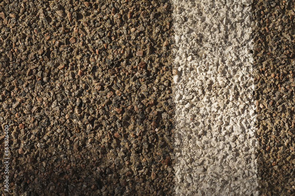 Background from asphalt and dividing strip, top view Background from asphalt and dividing strip, top view