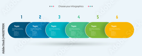 FIVE Steps or Options of infographic Process chart with blue, green pannels. and Infographic template with 5 opions or steps, business template for presentation Objects design.eps
