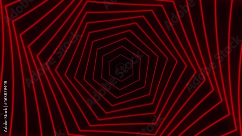 Moving red hexagons loop able motion background. Background for titles and pictures , corporate , business, presentation templets for ed
