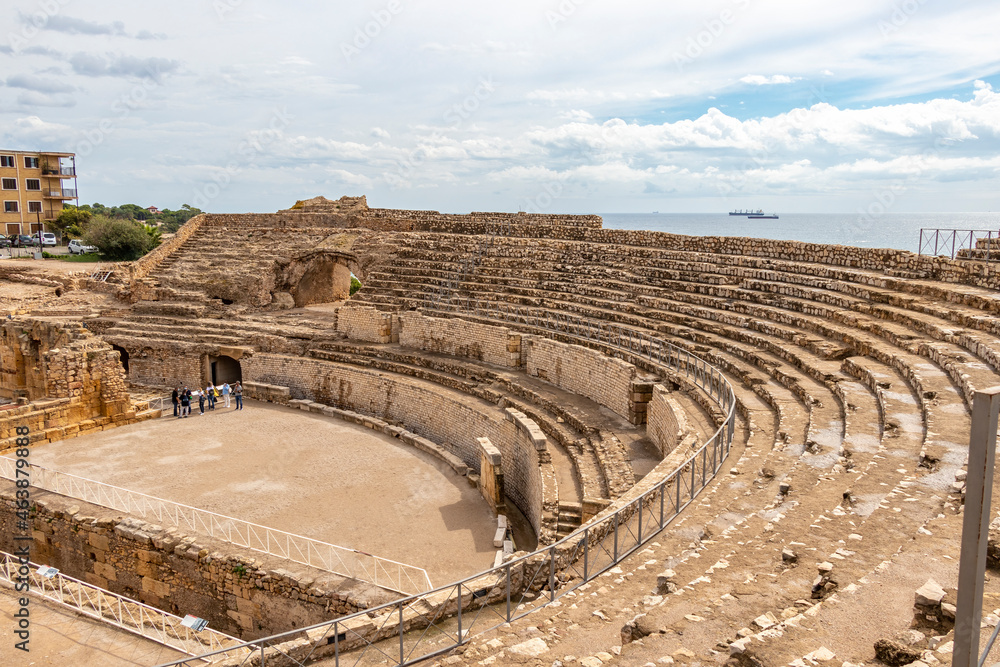 Roman amphitheater of Tarragona, Catalonia, Spain