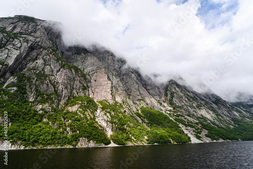 lake in the mountains