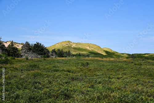 view of the mountains