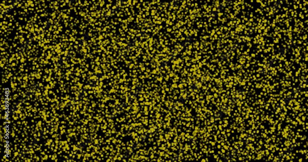 glitter for a holiday card, animation banner. Abstract space and stars. Approach, movement of small gold particles. Christmas background glitter for a holiday card, animation banner. Abstract space and stars. Approach, movement of small gold particles. Christmas background