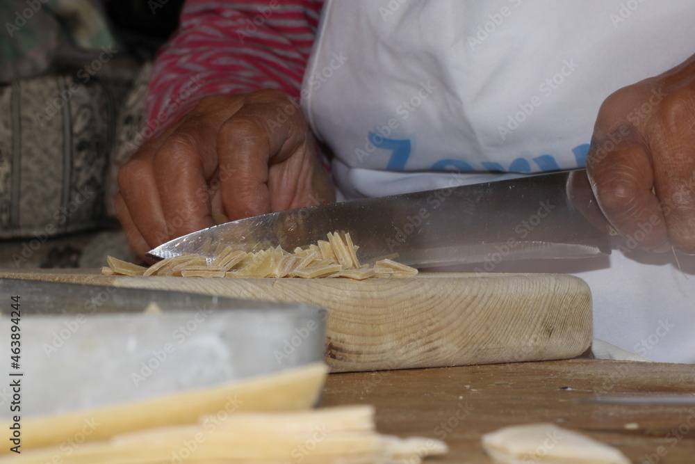 chef preparing dough chef preparing dough