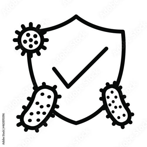 Fabric properties flat line icon. Clothes material icon on white background. Garment property symbols. Outline sign for mobile concept and web design, store