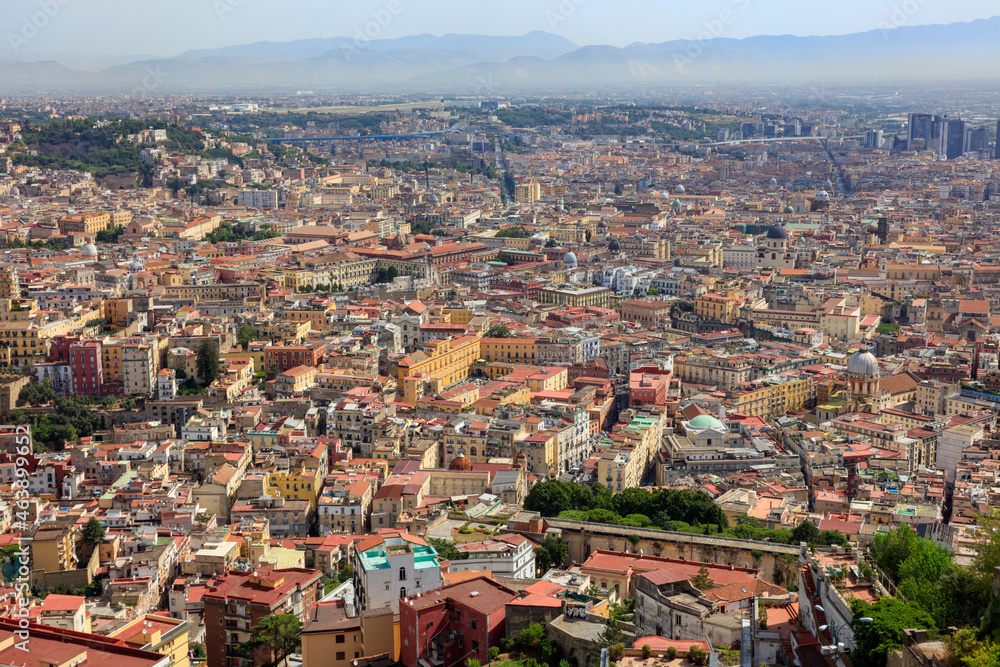 Napoli from the top of Castel Sant'Elmo