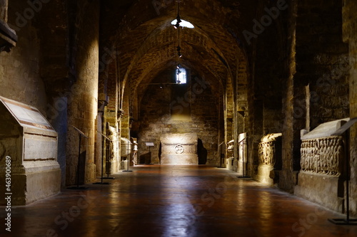 Grave beneath Palermo Cathedral, Sicily, Italy