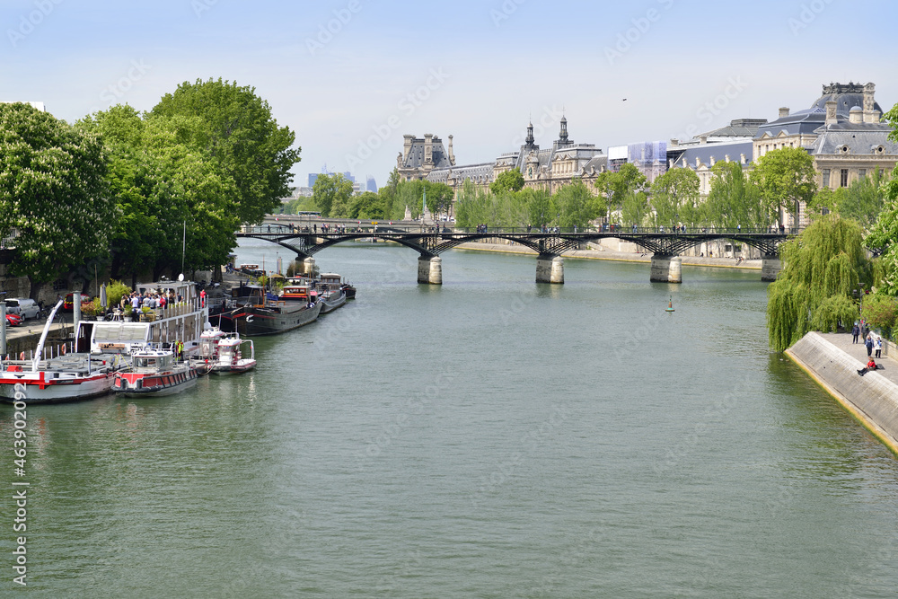 Walk by the River Seine in Paris