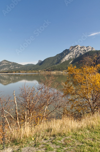 Lac Des Arcs on an Autumn Day