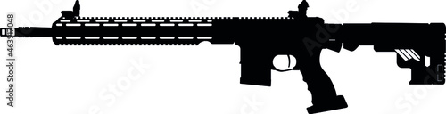 Valokuvatapetti USA United States Army Rifle AR-15 m4 - m16 United States Armed Forces, Marine C