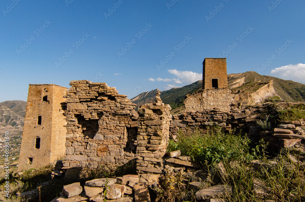 ruins of the castle, Dagestan, Russia