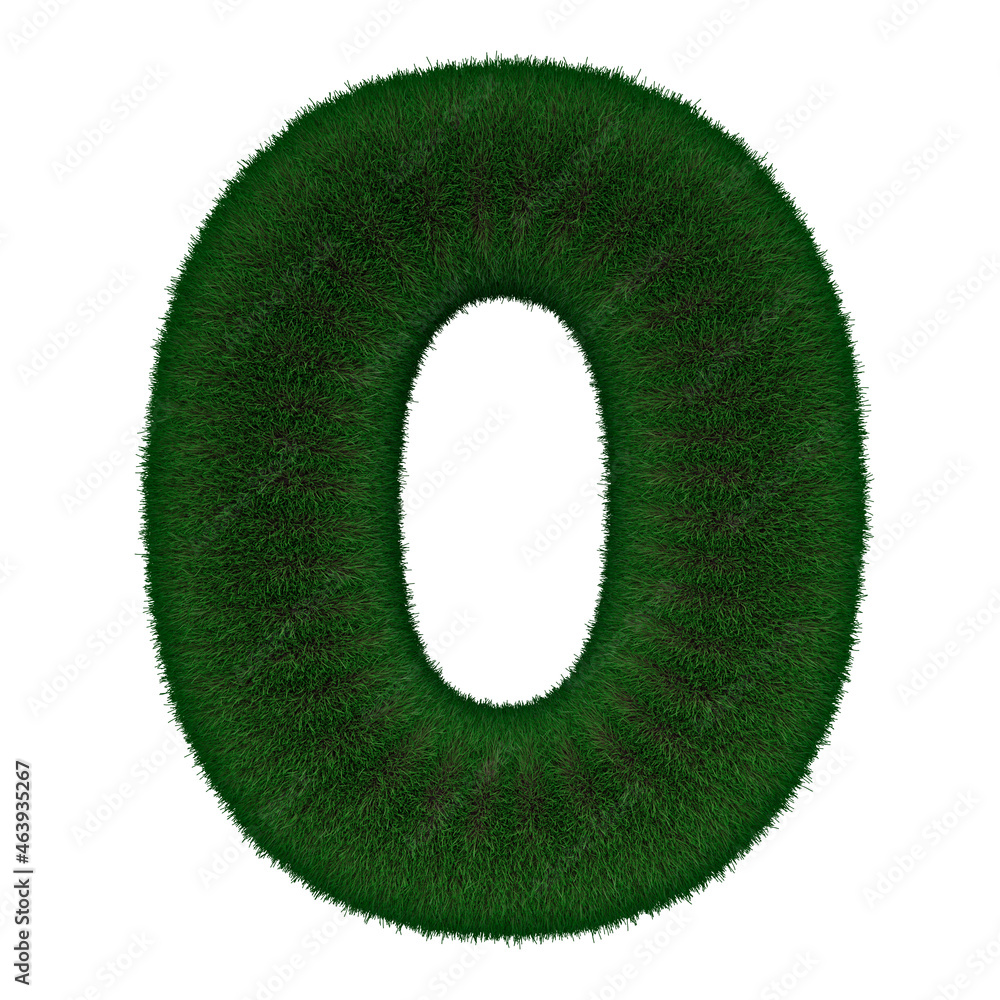 3D GRASS NUMBERING FOR COMPOSITION 3D GRASS NUMBERING FOR COMPOSITION