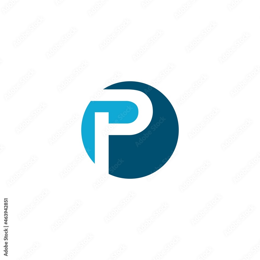 P letter logo template logo vector icon illustration P letter logo template logo vector icon illustration