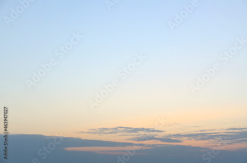 View of beautiful sky with ...