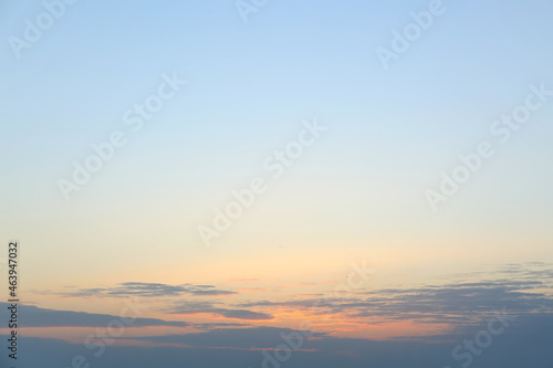 View of beautiful sky with ...