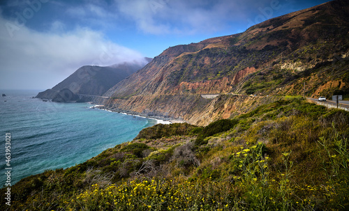 Views of Route 1, California